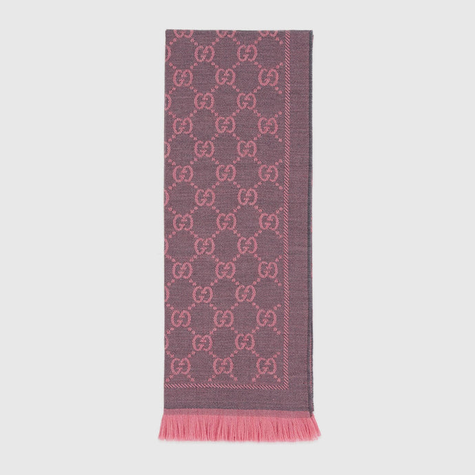 GUCCI | Jacquard Pattern | Knitted scarf - Amacci 